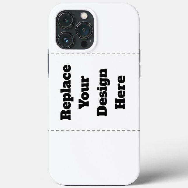 Create Your Own white  Case-Mate iPhone Case (Back)