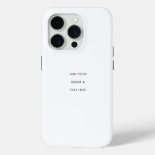 Create Your Own white  iPhone 15 Pro Case