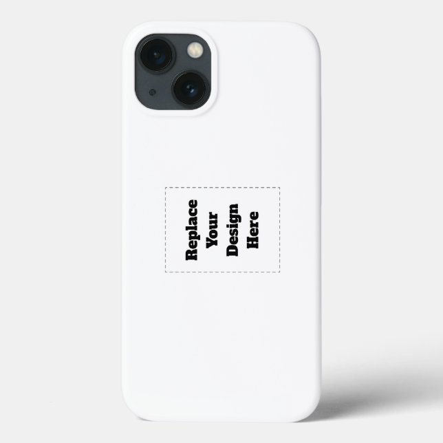 Create Your Own white  Case-Mate iPhone Case (Back)