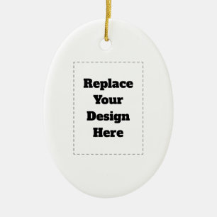 Create Your Own white Ceramic Tree Decoration