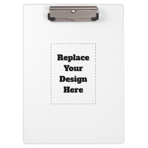 Create Your Own white Clipboard