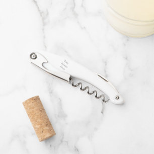 Create Your Own White Corkscrew