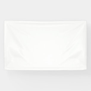 Create Your Own White Custom Banner