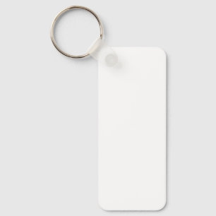 Create Your Own White Custom Key Ring