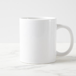 Create Your Own White Custom Large Coffee Mug