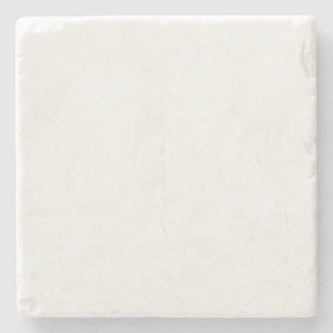 Create Your Own White Custom Marble Stone Coaster