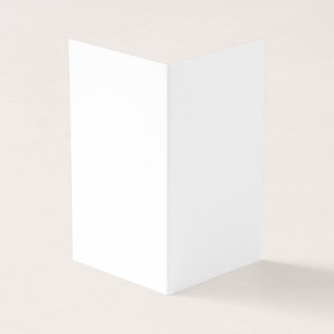 Create Your Own White Custom personalized Business Card