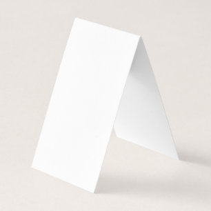 Create Your Own White Custom personalized Business Card