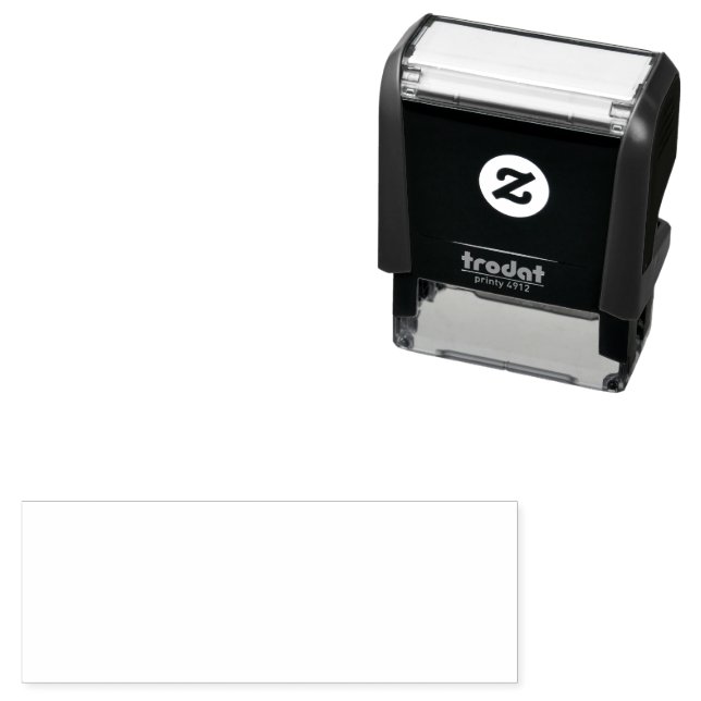 Create Your Own White Custom Self-inking Stamp (In Situ)