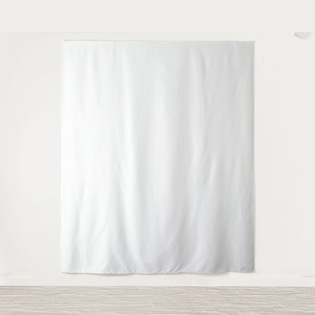 Create Your Own White Custom Tapestry (Front)