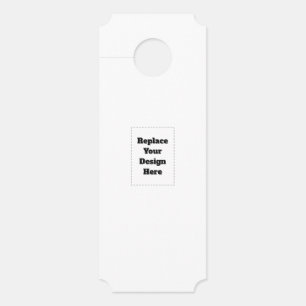 Create Your Own white  Door Hanger