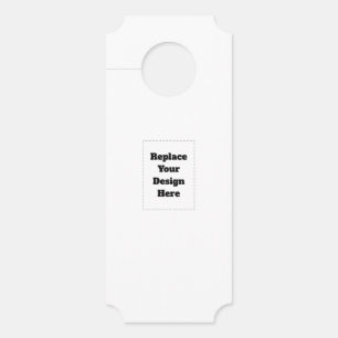 Create Your Own white  Door Hanger