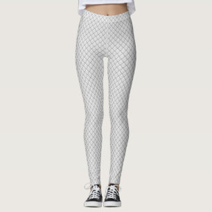 Create Your Own White Dragon Scales Leggings
