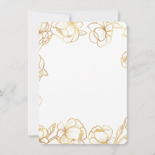 Create Your Own White Elegant Invitation
