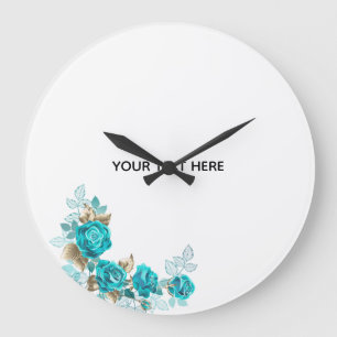 Create Your Own White Elegant Large Clock