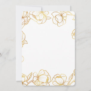 Create Your Own White Elegant Thank You Card
