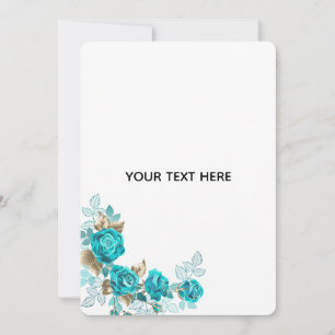 Create Your Own White Elegant Thank You Card