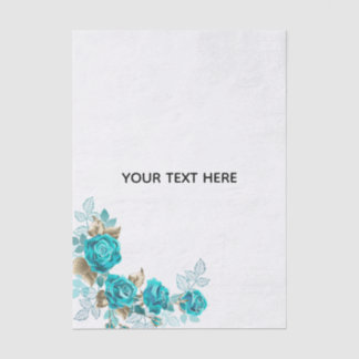Create Your Own White Elegant Tissue Paper