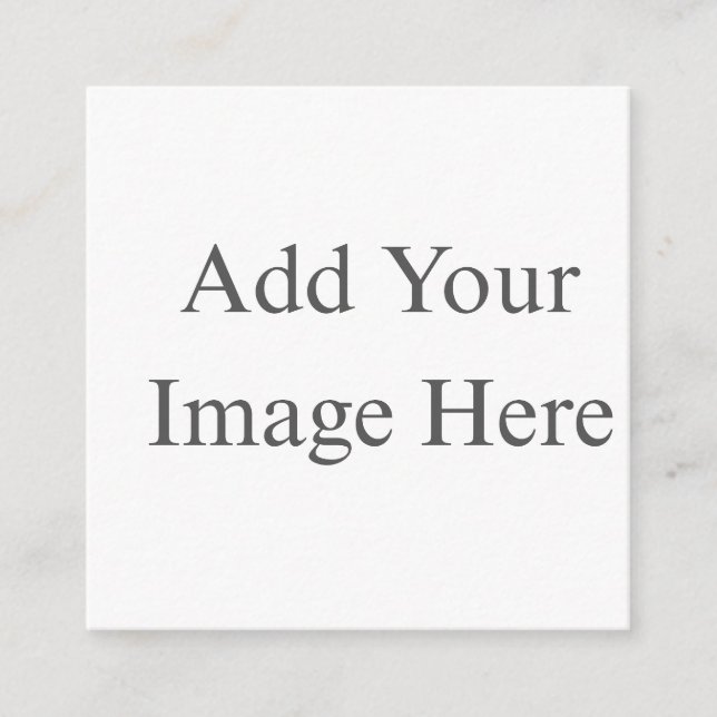 Create Your Own white  Enclosure Card (Front)