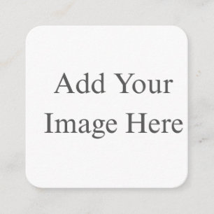 Create Your Own white Enclosure Card