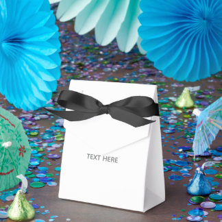 Create Your Own white Favour Box