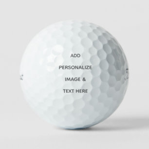 Create Your Own white Golf Balls