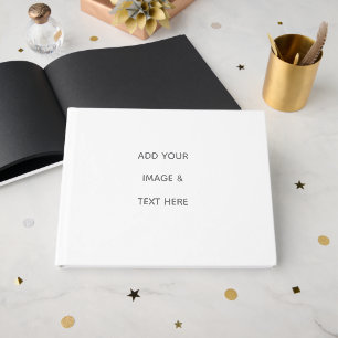 Create Your Own white Guest Book