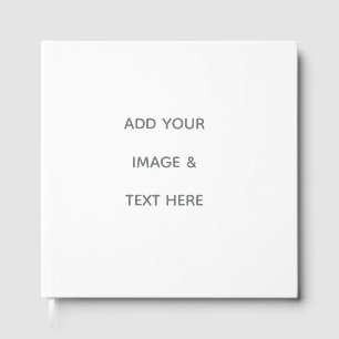 Create Your Own white Guest Book