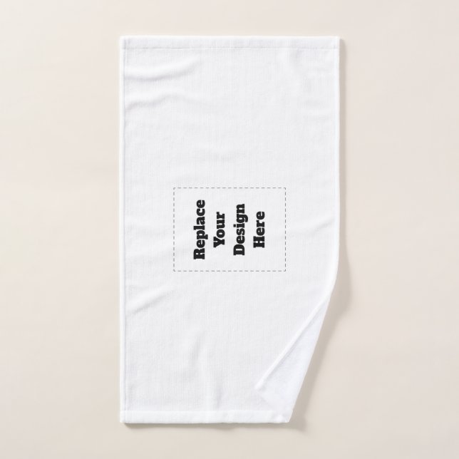 Create Your Own white  Hand Towel (Hand Towel)