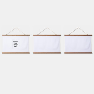 Create Your Own white Hanging Tapestry