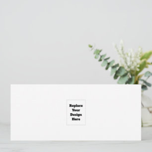 Create Your Own white  Holiday Card
