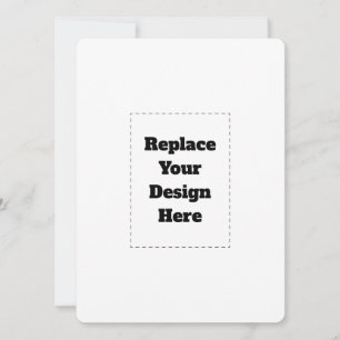 Create Your Own white Holiday Card
