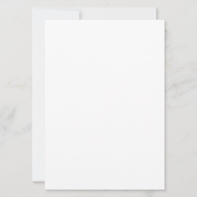 Create Your Own white  holiday invitations (Front)