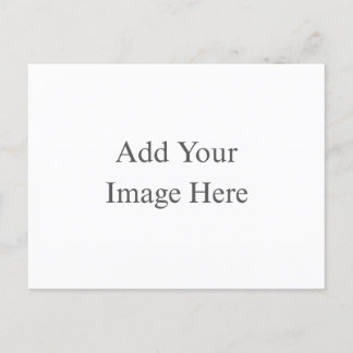 Create Your Own white Holiday Postcard