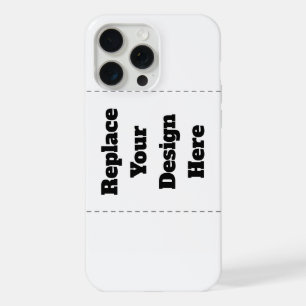Create Your Own white iPhone 15 Pro Max Case