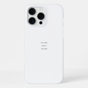 Create Your Own white iPhone 16 Pro Max Case