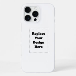 Create Your Own white  iPhone 16 Pro Max Case