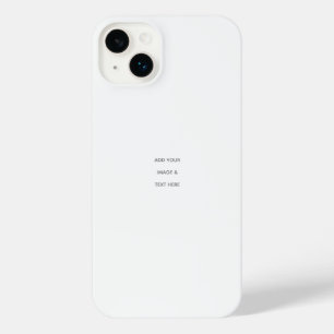 Create Your Own white  iPhone 14 Plus Case