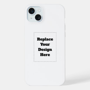 Create Your Own white iPhone 15 Plus Case