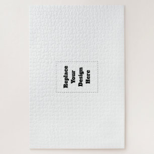 Create Your Own white  Jigsaw Puzzle