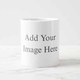 Create Your Own white  Large Coffee Mug