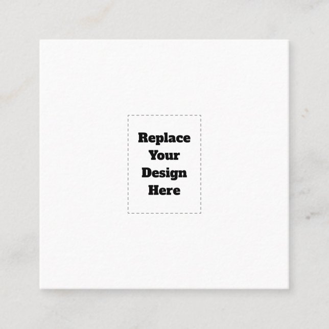 Create Your Own white  Loyalty Card (Front)