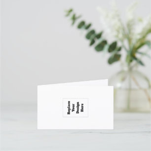 Create Your Own white  Loyalty Card