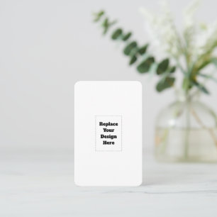 Create Your Own white Loyalty Card