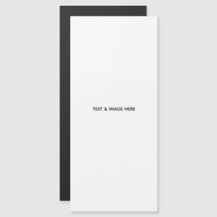 Create Your Own white Magnetic Invitation
