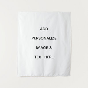 Create Your Own white Medium Tapestry