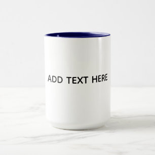 Create Your Own White  Mug