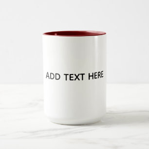 Create Your Own White  Mug