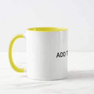 Create Your Own White  Mug