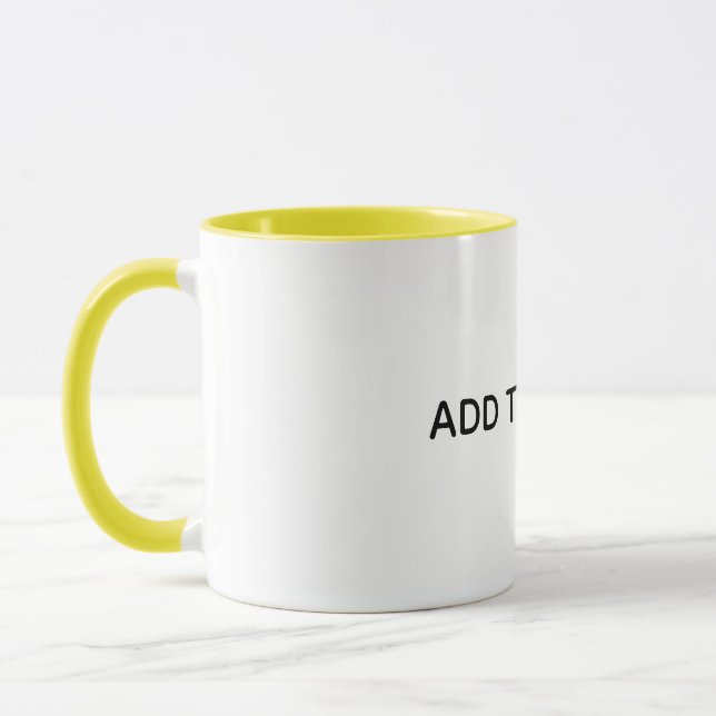 Create Your Own White  Mug (Left)